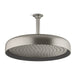 KOHLER Statement Round 14" single-function rainhead, 2.5 gpm