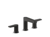 KOHLER K-97100-4 Taut Widespread bathroom sink faucet, 1.2 gpm