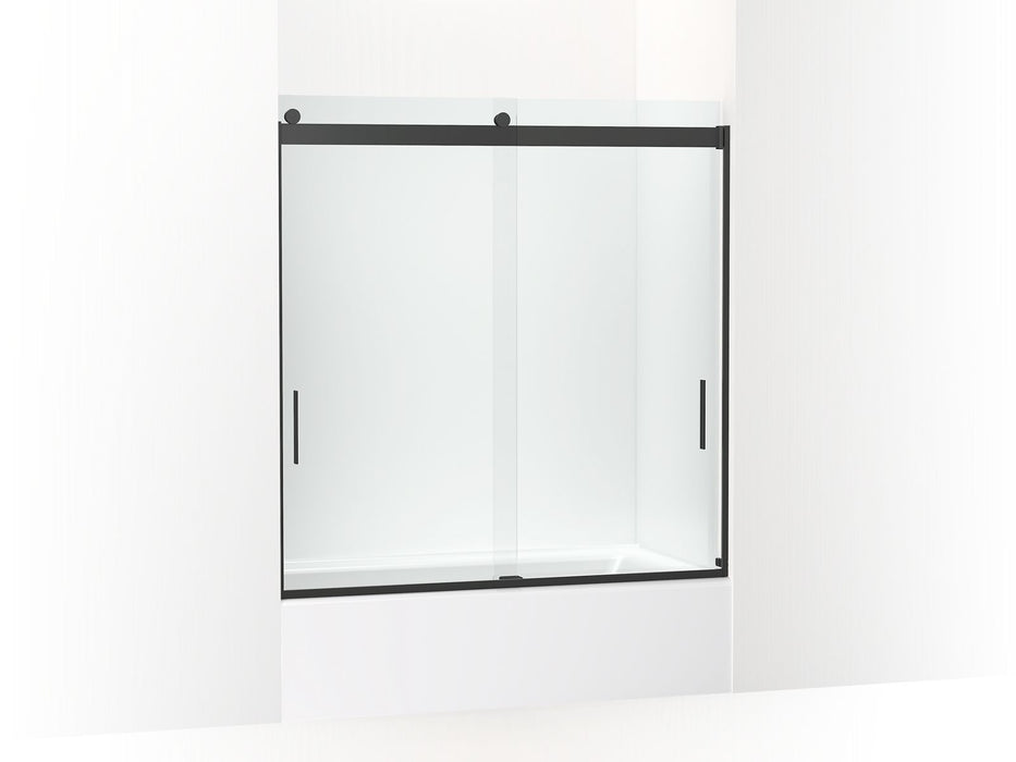 KOHLER K-706000-L Levity 62" H sliding bath door with 1/4"-thick glass