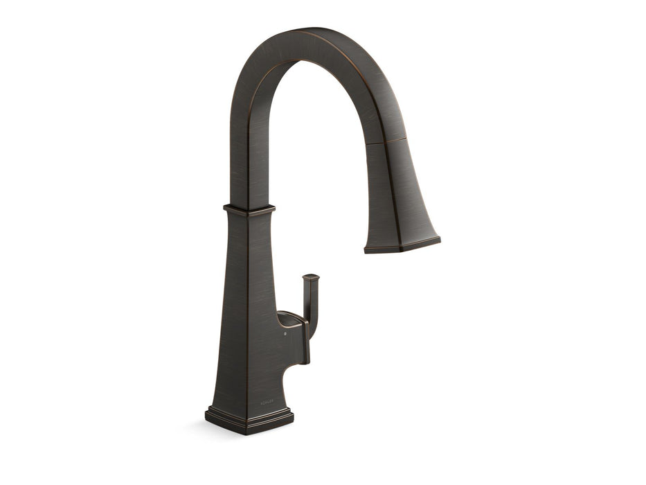 KOHLER K-23832 Riff Touchless pull-down kitchen sink faucet with three-function sprayhead