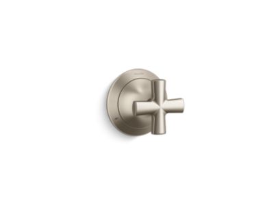 Kallista P25024-CR Script Transfer Trim, Cross Handle