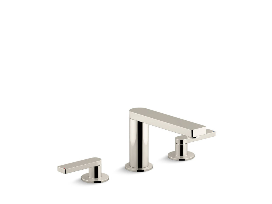 KOHLER K-73060-4 Composed Widespread bathroom sink faucet with Lever handles, 1.2 gpm
