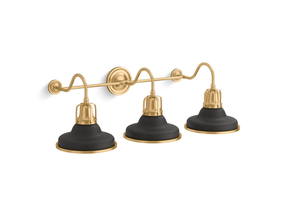 KOHLER K-32287-SC03 Hauksbee Three-light sconce