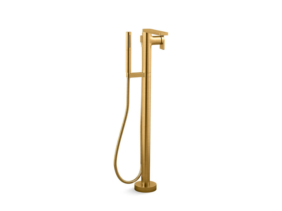 KOHLER K-T73087-4 Composed Floor-mount bath filler trim with handshower