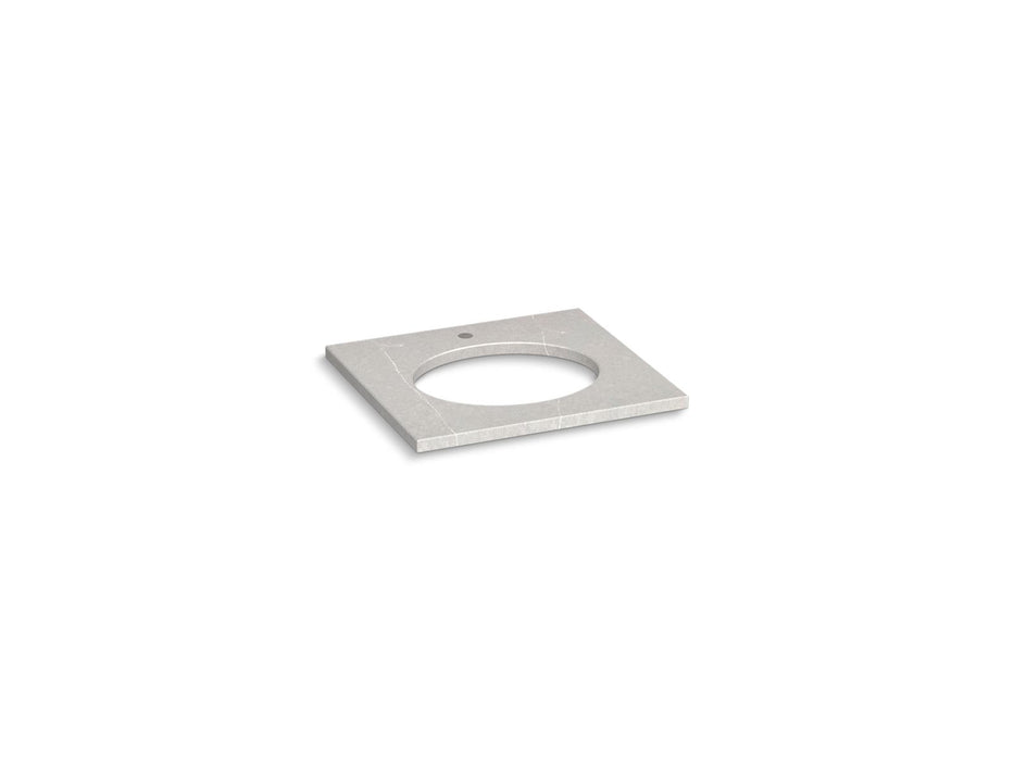 KOHLER K-28247 Silestone 25" quartz vanity top with oval cutout