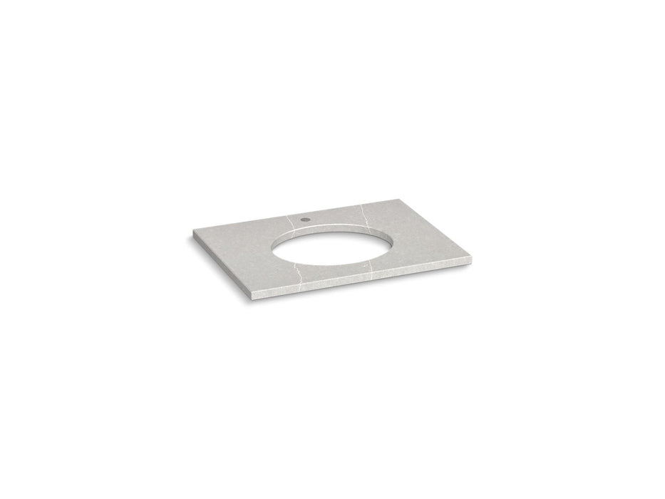 KOHLER K-28249 Silestone 31" quartz vanity top with oval cutout
