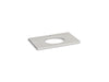 KOHLER K-28251 Silestone 37" quartz vanity top with oval cutout