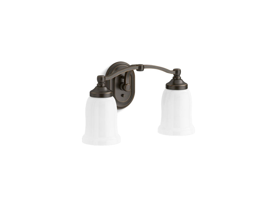 KOHLER K-11422 Bancroft Two-light sconce