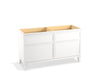 KOHLER K-33560 Artifacts 60" bathroom vanity cabinet