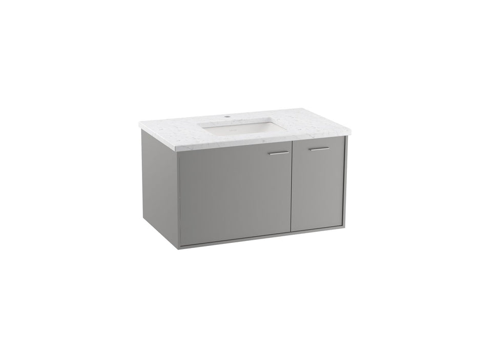 KOHLER K-99543-R Jute 36" wall-hung bathroom vanity cabinet