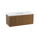 KOHLER Jute 48" wall-hung bathroom vanity cabinet with sink and quartz top