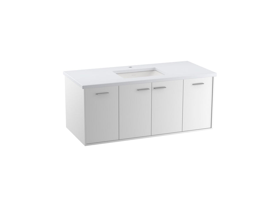 KOHLER K-99544 Jute 48" wall-hung bathroom vanity cabinet