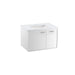 KOHLER Jute 31" wall-hung bathroom vanity cabinet with sink and quartz top