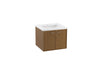 KOHLER Jute 24" wall-hung bathroom vanity cabinet with sink and quartz top