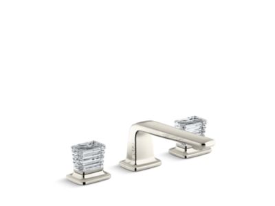 Kallista P24705-CC Per Se Sink Faucet, Crystal Knob