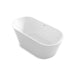 KOHLER K-25165 Evok 66" x 30" freestanding bath with center toe-tap drain