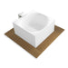 Stillness Infinity Experience 72" x 72" freestanding bath