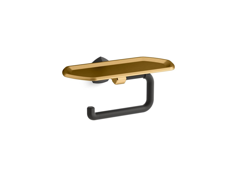 KOHLER K-27128 Occasion Toilet paper holder with tray