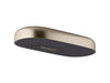 KOHLER Statement Oblong 18" two-function rainhead, 2.5 gpm