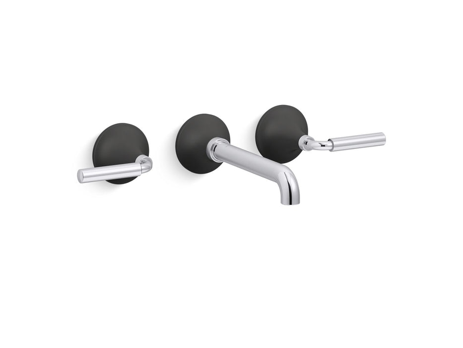 KOHLER K-T26439-4 Tone Wall-mount bathroom sink faucet trim, 1.2 gpm