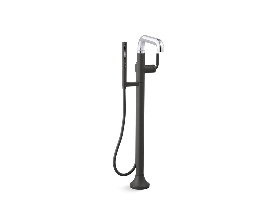 KOHLER K-T27424-4 Tone Floor-mount bath filler trim with handshower