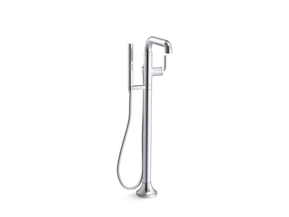 KOHLER K-T27424-4 Tone Floor-mount bath filler trim with handshower