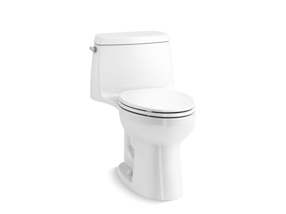 KOHLER Santa Rosa™ One-piece compact elongated 1.6 gpf toilet with Revolution 360 swirl flushing technology