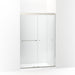 KOHLER K-707101-L Revel Sliding shower door, 70" H x 44-5/8 - 47-5/8" W, with 5/16" thick Crystal Clear glass