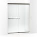 KOHLER K-707206-L Revel 76" H sliding shower door with 5/16"-thick glass