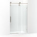 KOHLER K-701726-10L Artifacts 80-7/8" H sliding shower door with 3/8"-thick glass