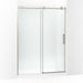 KOHLER K-701696-L Composed Sliding shower door, 78" H x 56-1/8 - 59-7/8" W, with 3/8" thick Crystal Clear glass