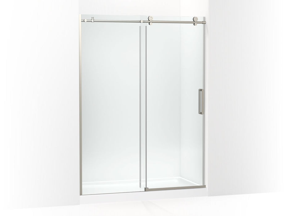 KOHLER K-701696-L Composed Sliding shower door, 78" H x 56-1/8 - 59-7/8" W, with 3/8" thick Crystal Clear glass