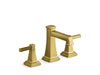 KOHLER K-27399-4 Riff Widespread bathroom sink faucet, 1.2 gpm