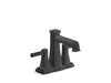 KOHLER K-27398-4 Riff Centerset bathroom sink faucet, 1.2 gpm