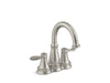 KOHLER K-27378-4N Bellera Centerset bathroom sink faucet, 0.5 gpm