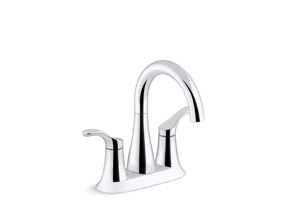 KOHLER K-27388-4 Simplice Centerset bathroom sink faucet, 1.2 gpm
