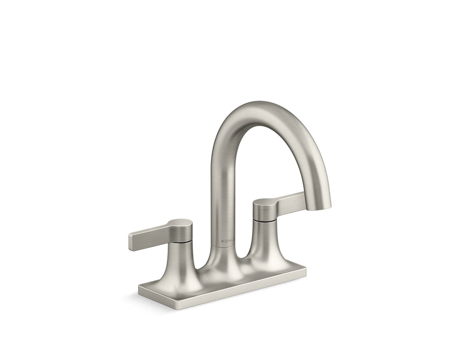 KOHLER K-28124-4K Venza Centerset bathroom sink faucet, 1.0 gpm