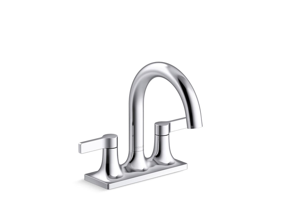 KOHLER K-28124-4K Venza Centerset bathroom sink faucet, 1.0 gpm