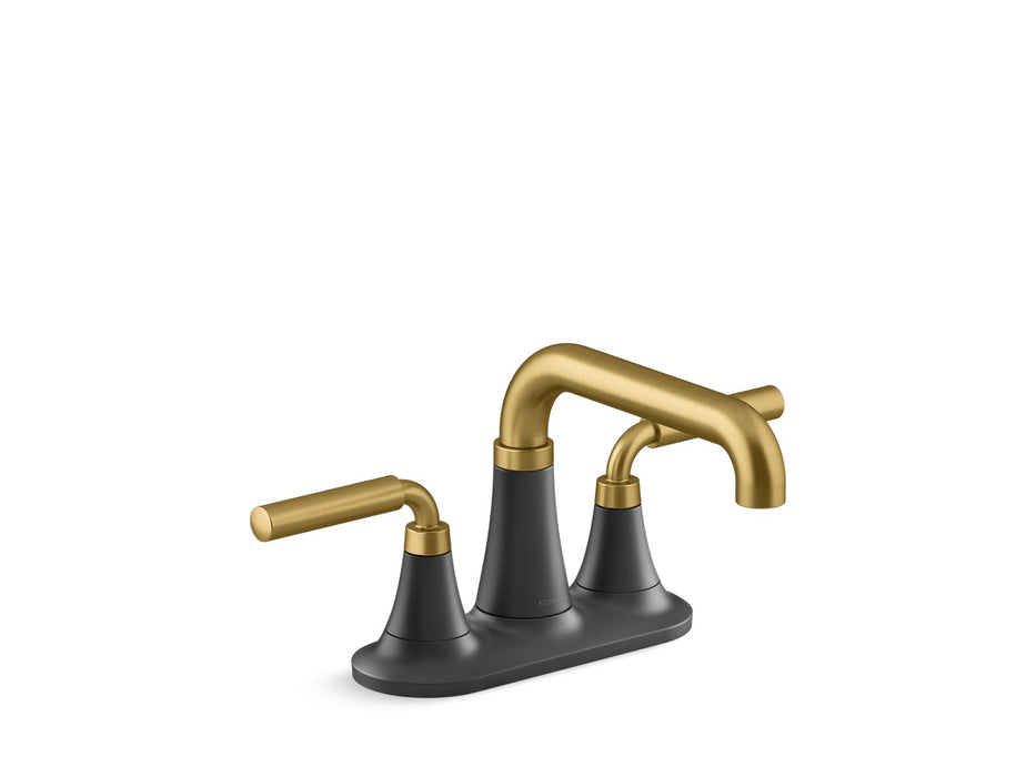 KOHLER K-27414-4N Tone Centerset bathroom sink faucet, 0.5 gpm