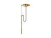 KOHLER K-29179 Purist Suspend Ceiling-mount kitchen sink faucet