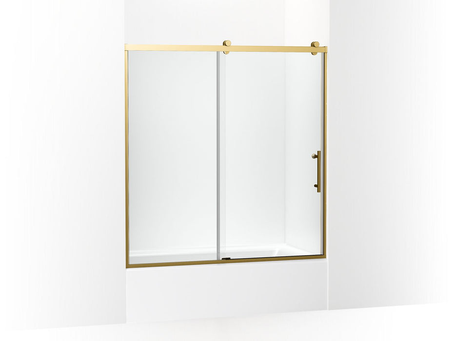 KOHLER K-702253-10L Rely 62-1/2" H sliding bath door with 3/8"-thick glass