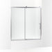 KOHLER K-702253-10L Rely 62-1/2" H sliding bath door with 3/8"-thick glass