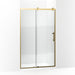 KOHLER K-702254-10G81 Rely 77" H sliding shower door with 3/8"-thick glass