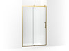 KOHLER K-709080-10L Rely 77" H sliding shower door with 3/8"-thick glass