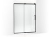 KOHLER K-709079-10L Rely 77" H sliding shower door with 3/8"-thick glass