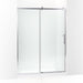 KOHLER K-702256-10L Rely 77" H sliding shower door with 3/8"-thick glass