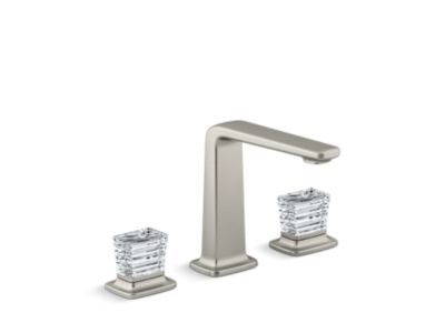 Kallista P29383-CC Per Se Sink Faucet, Tall, Crystal Knob
