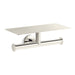 KOHLER Components Covered double toilet paper holder