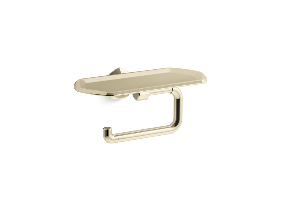 KOHLER K-27128 Occasion Toilet paper holder with tray