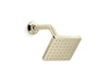 KOHLER K-24805-G Parallel Single-function showerhead, 1.75 gpm